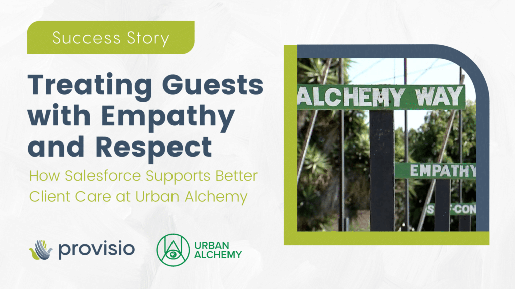 Treating Guests with Empathy and Respect, How Salesforce Supports Better Client Care at Urban Alchemy